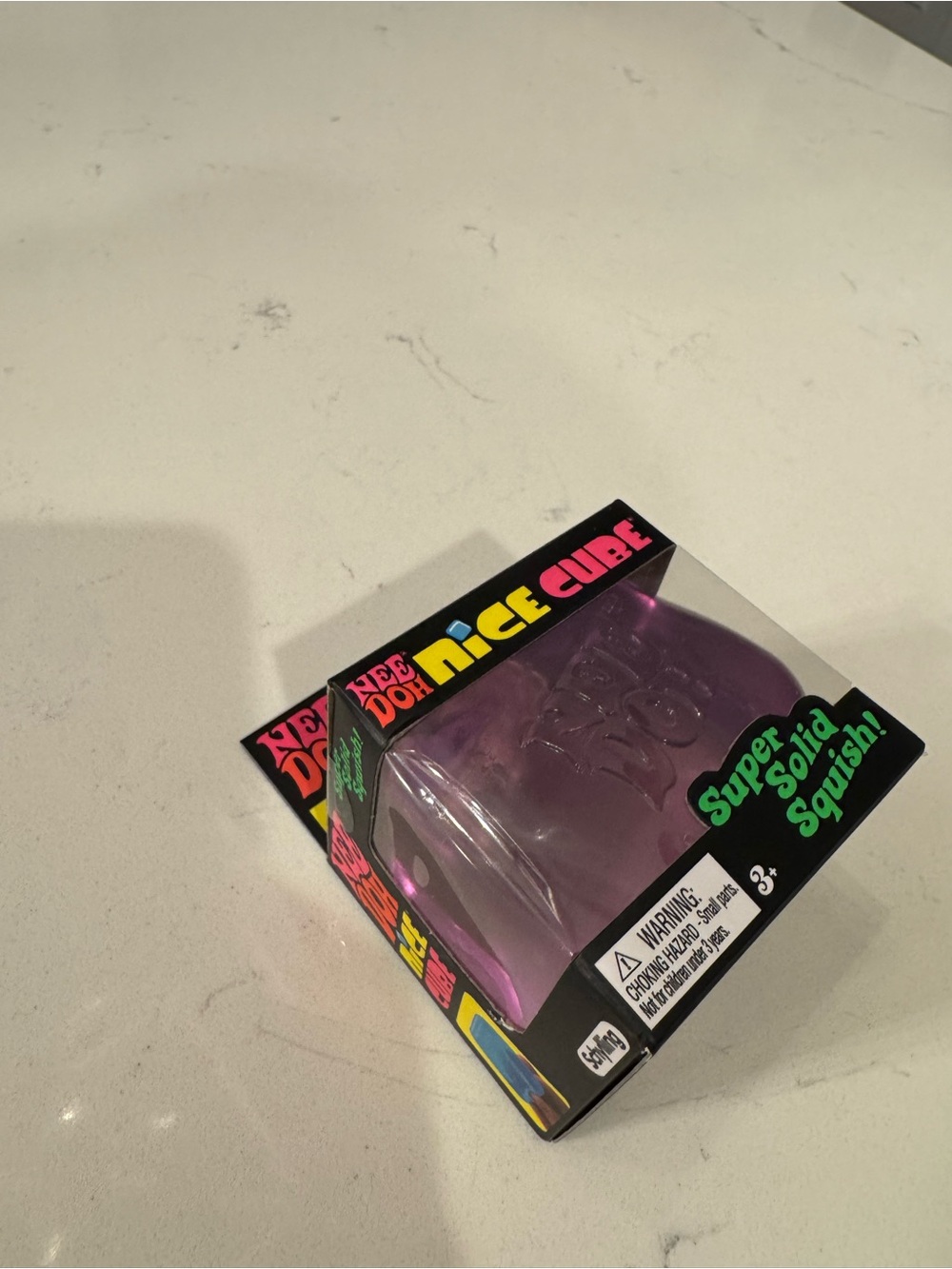 Nee Doh Purple Super Solid Squish Toy